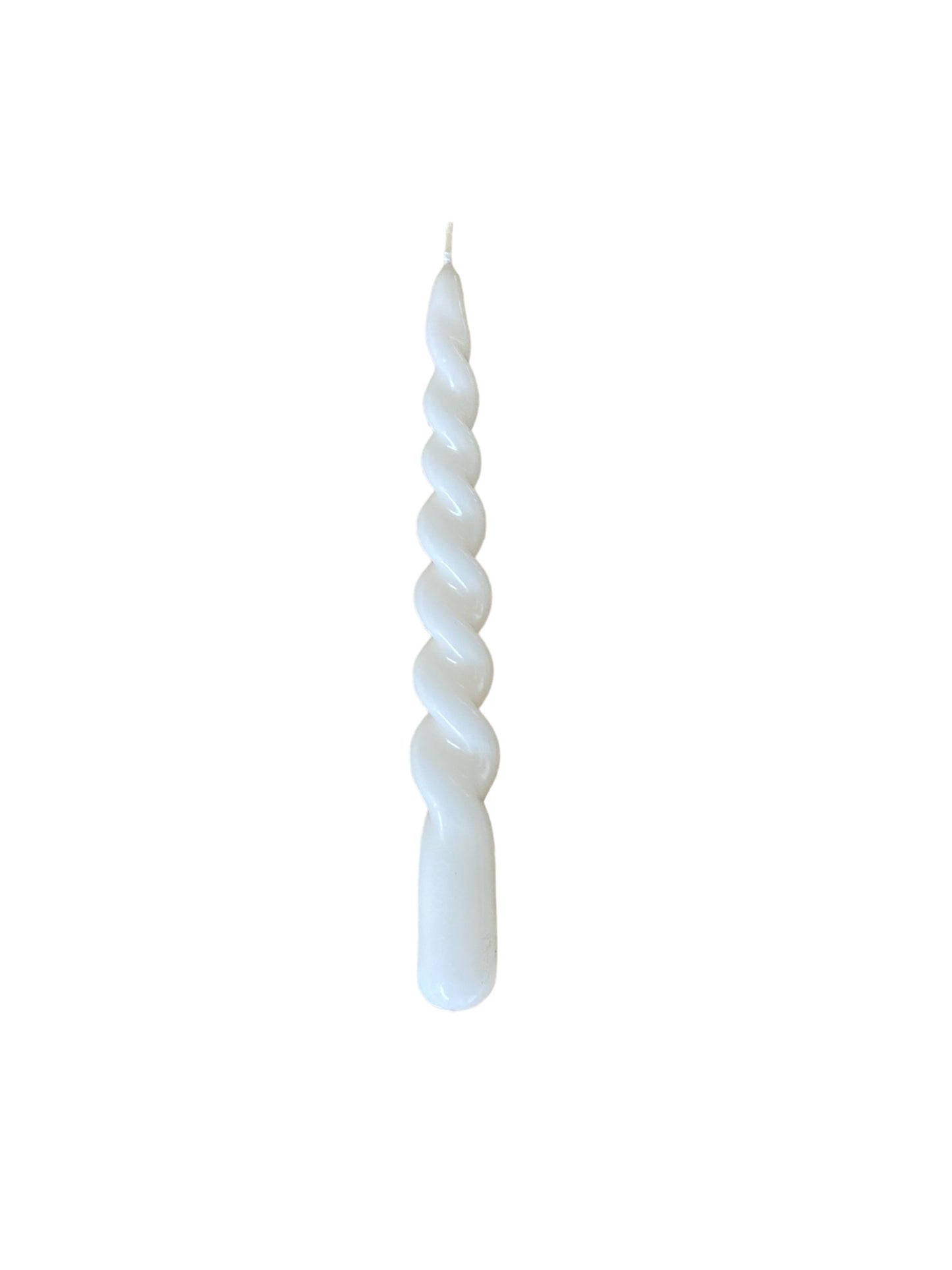 Kaars Swirl White